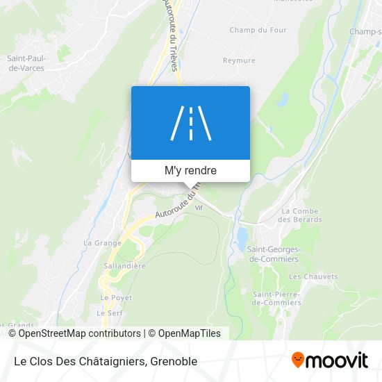 Le Clos Des Châtaigniers plan
