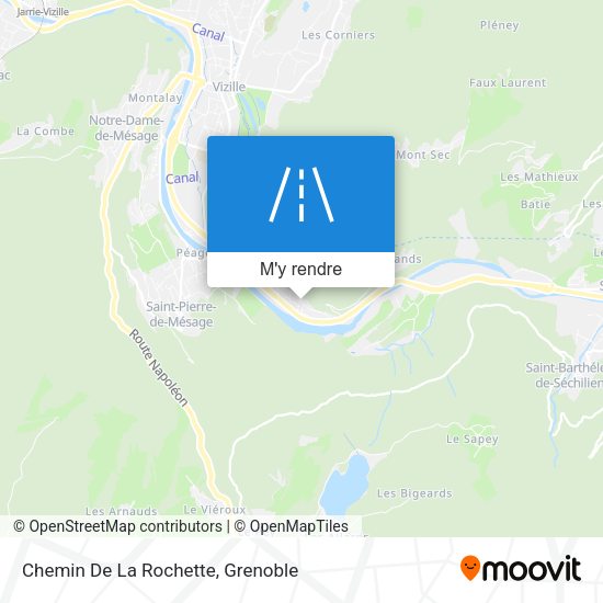 Chemin De La Rochette plan