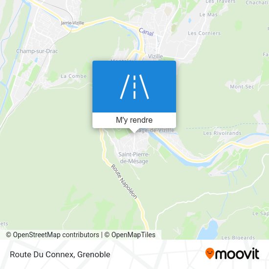 Route Du Connex plan