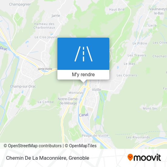 Chemin De La Maconnière plan
