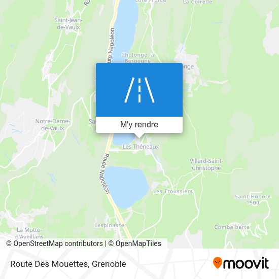 Route Des Mouettes plan