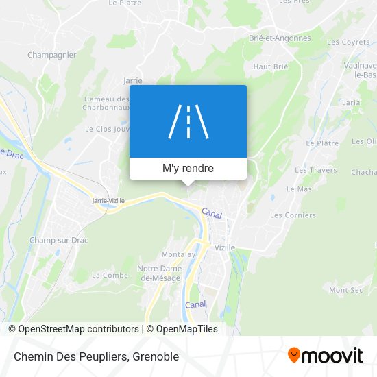 Chemin Des Peupliers plan