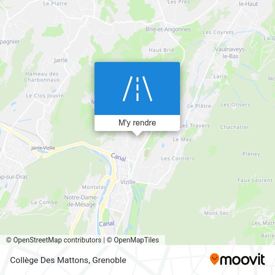 Collège Des Mattons plan
