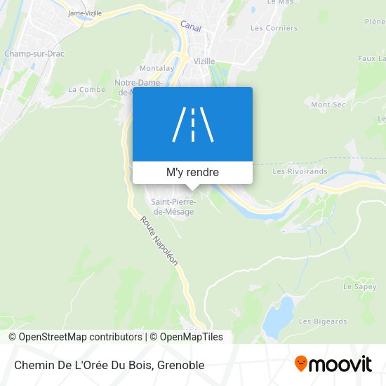 Chemin De L'Orée Du Bois plan