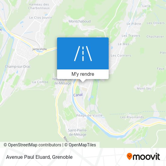 Avenue Paul Eluard plan
