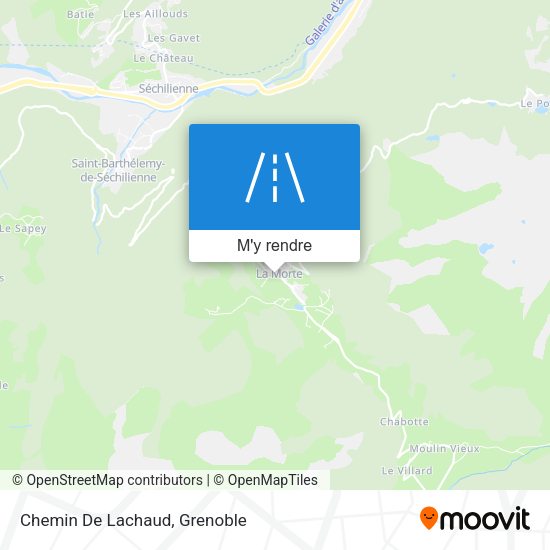 Chemin De Lachaud plan