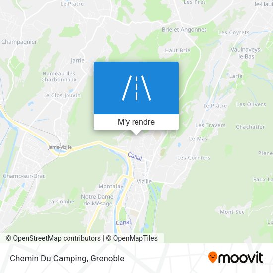 Chemin Du Camping plan