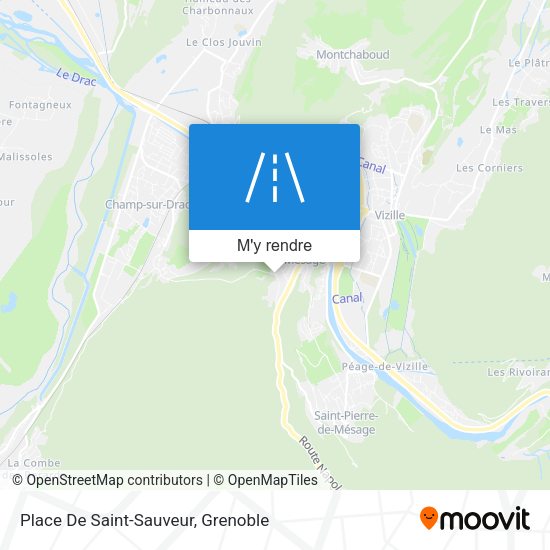 Place De Saint-Sauveur plan