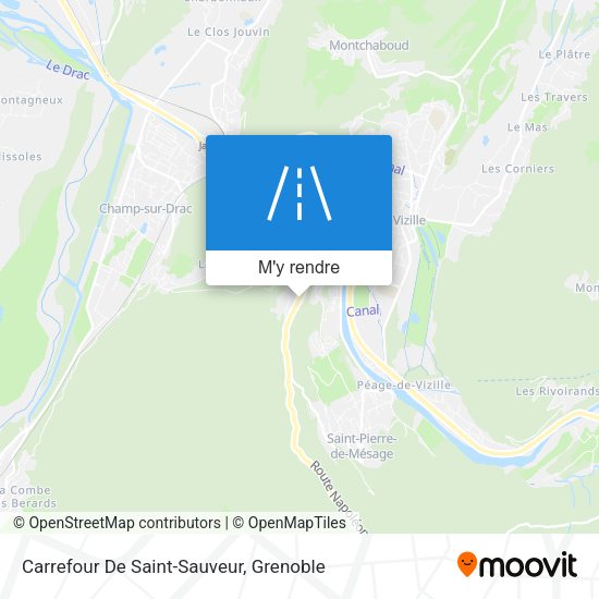Carrefour De Saint-Sauveur plan