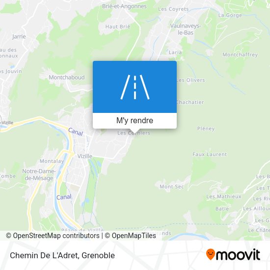 Chemin De L'Adret plan