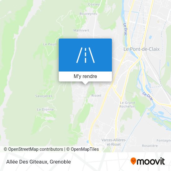 Allée Des Giteaux plan