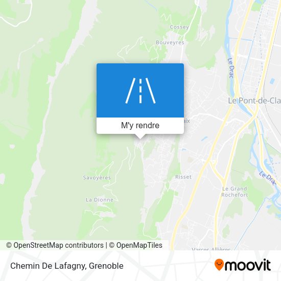 Chemin De Lafagny plan