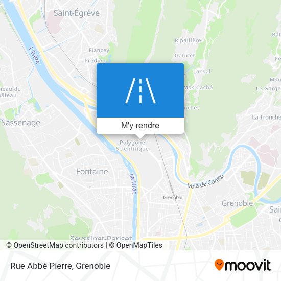 Rue Abbé Pierre plan
