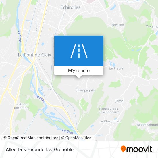 Allée Des Hirondelles plan