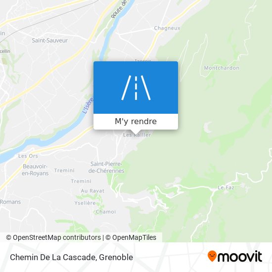 Chemin De La Cascade plan