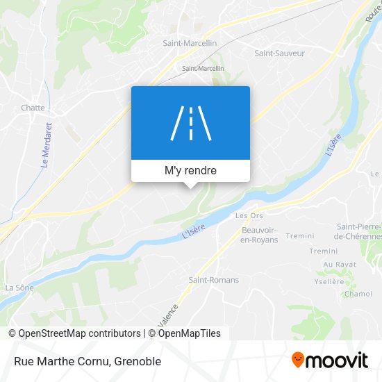 Rue Marthe Cornu plan