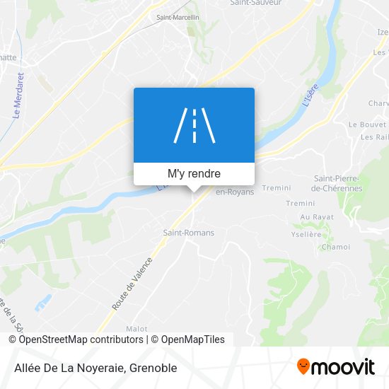 Allée De La Noyeraie plan