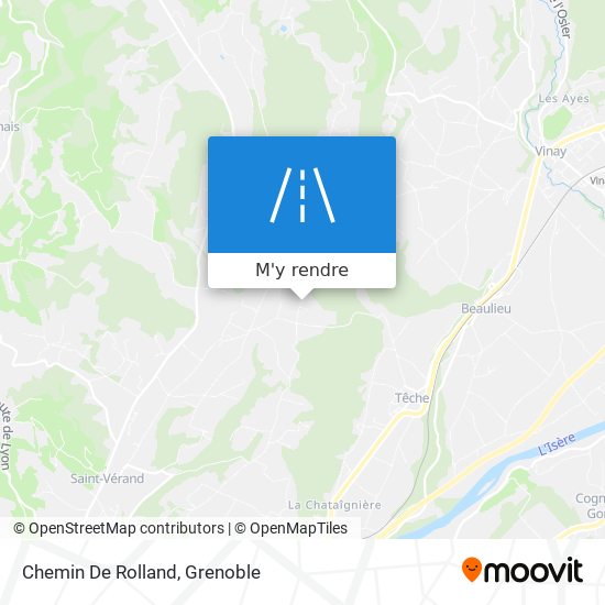 Chemin De Rolland plan