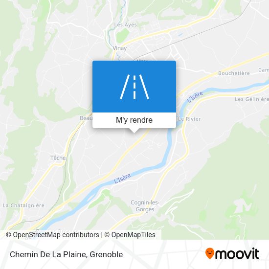 Chemin De La Plaine plan