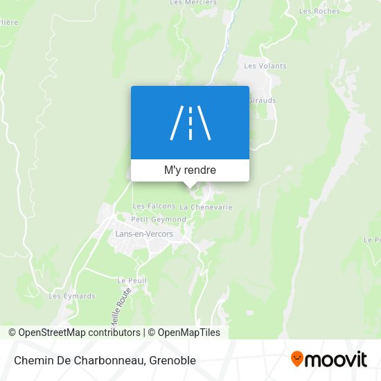 Chemin De Charbonneau plan