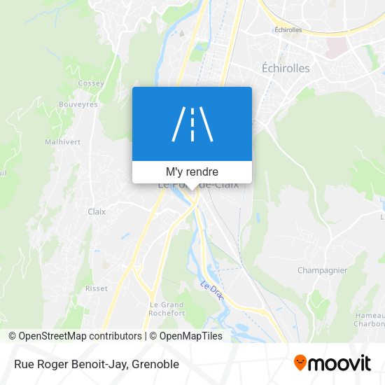 Rue Roger Benoit-Jay plan