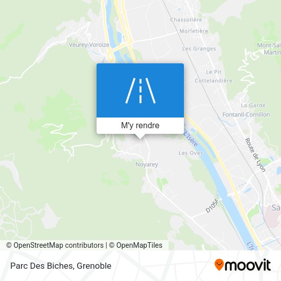 Parc Des Biches plan