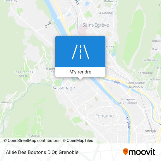 Allée Des Boutons D'Or plan