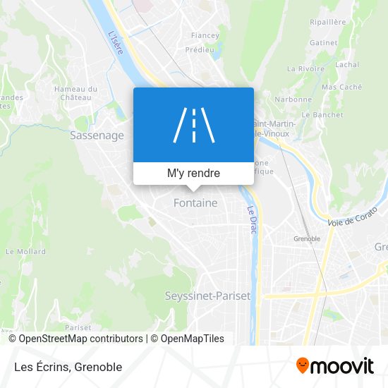 Les Écrins plan