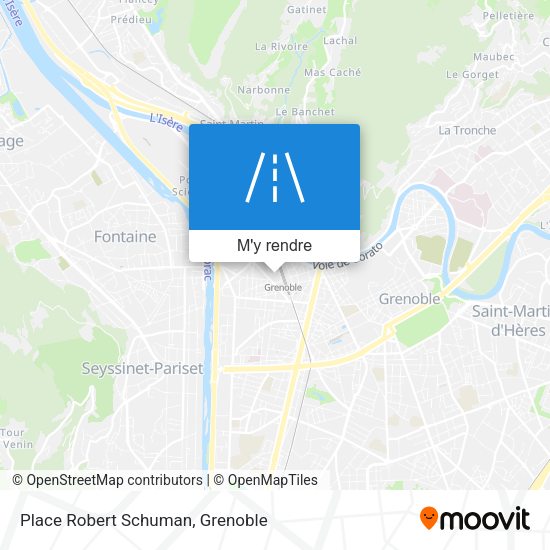 Place Robert Schuman plan