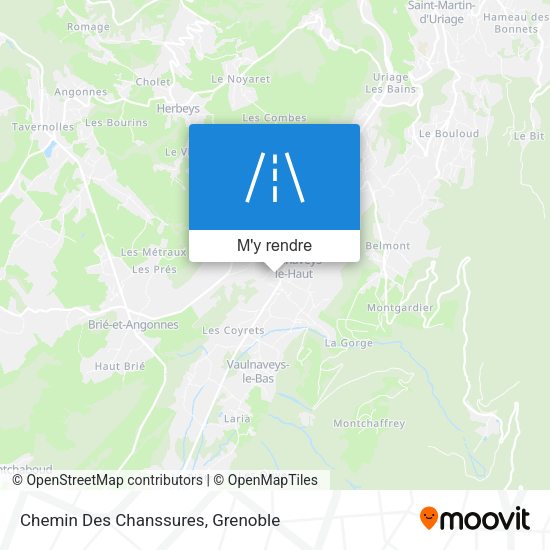 Chemin Des Chanssures plan