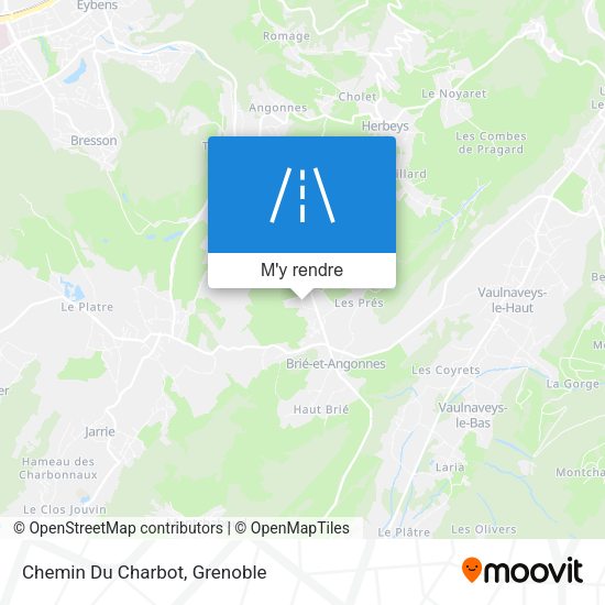 Chemin Du Charbot plan