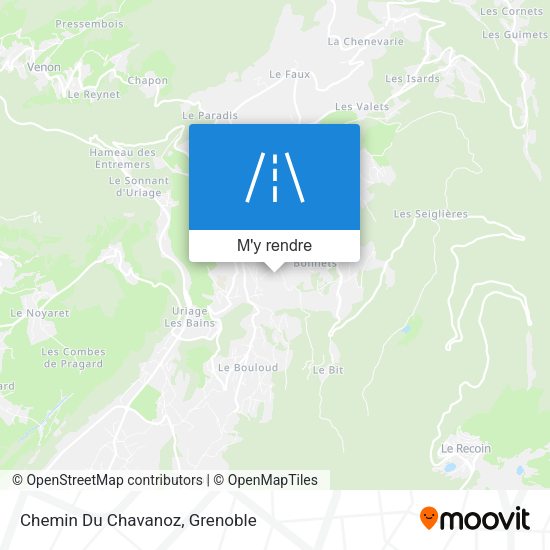 Chemin Du Chavanoz plan