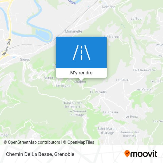 Chemin De La Besse plan