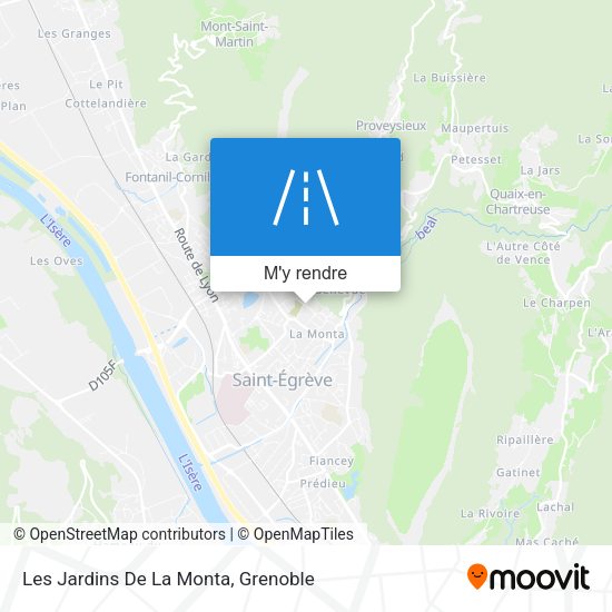 Les Jardins De La Monta plan
