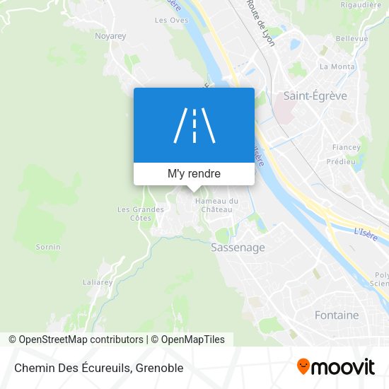 Chemin Des Écureuils plan