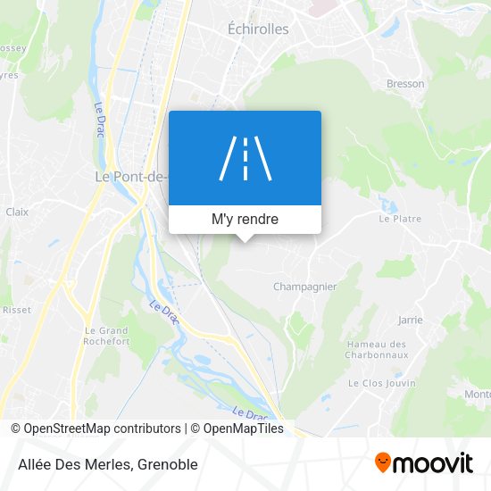 Allée Des Merles plan