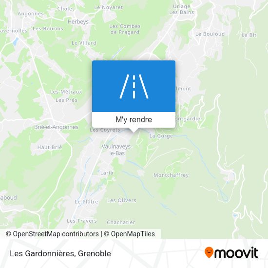 Les Gardonnières plan