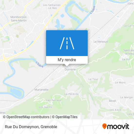 Rue Du Domeynon plan