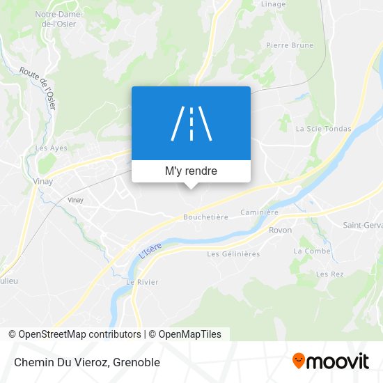 Chemin Du Vieroz plan