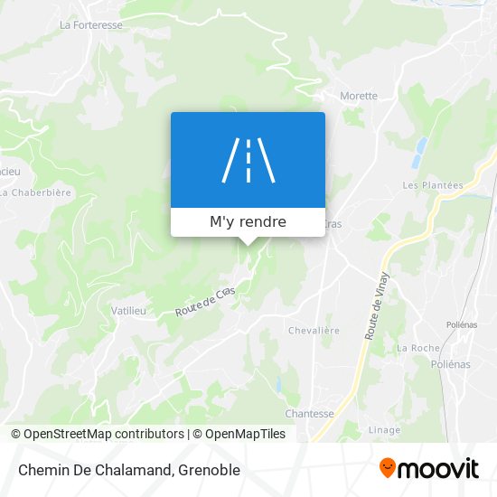Chemin De Chalamand plan
