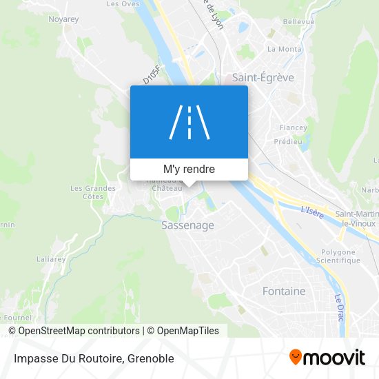 Impasse Du Routoire plan