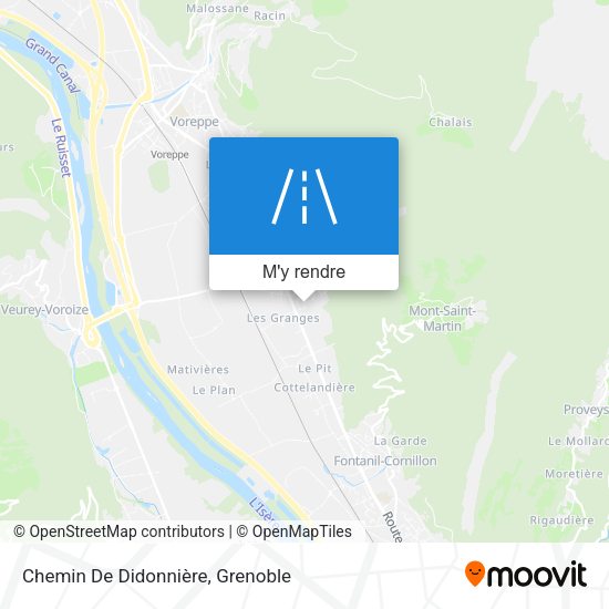 Chemin De Didonnière plan