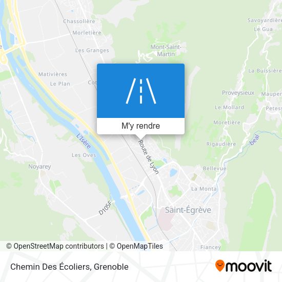 Chemin Des Écoliers plan