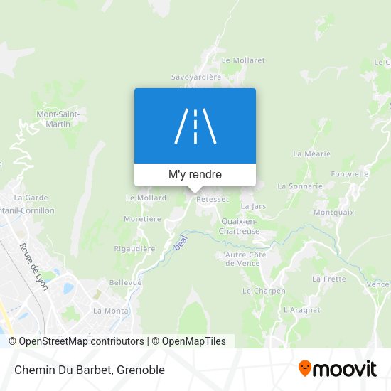 Chemin Du Barbet plan