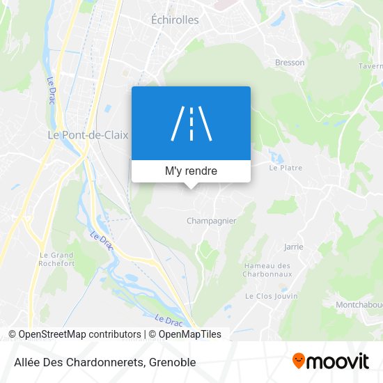 Allée Des Chardonnerets plan