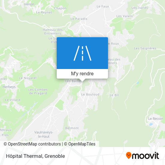 Hôpital Thermal plan