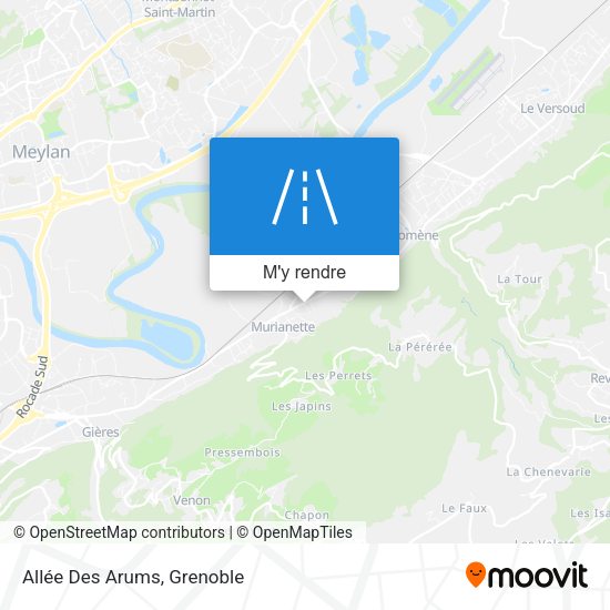 Allée Des Arums plan