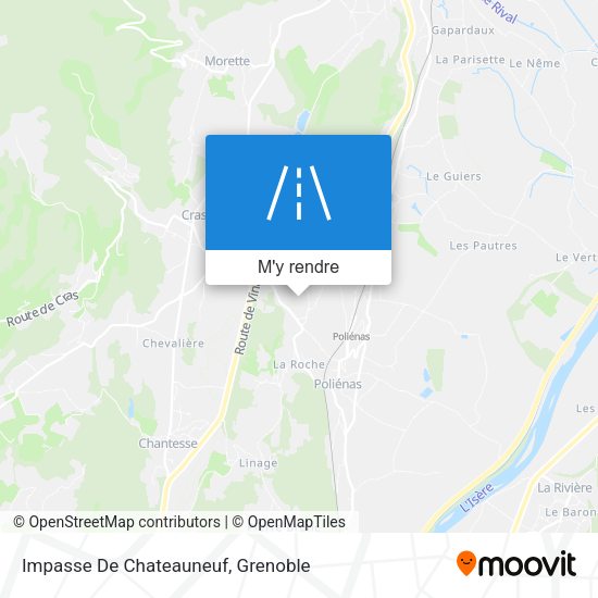 Impasse De Chateauneuf plan