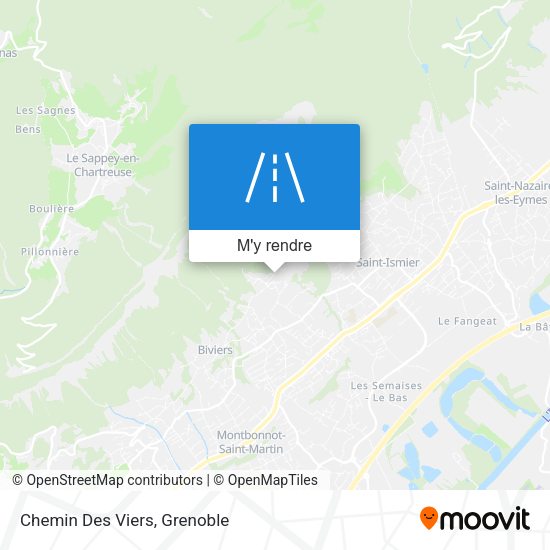 Chemin Des Viers plan