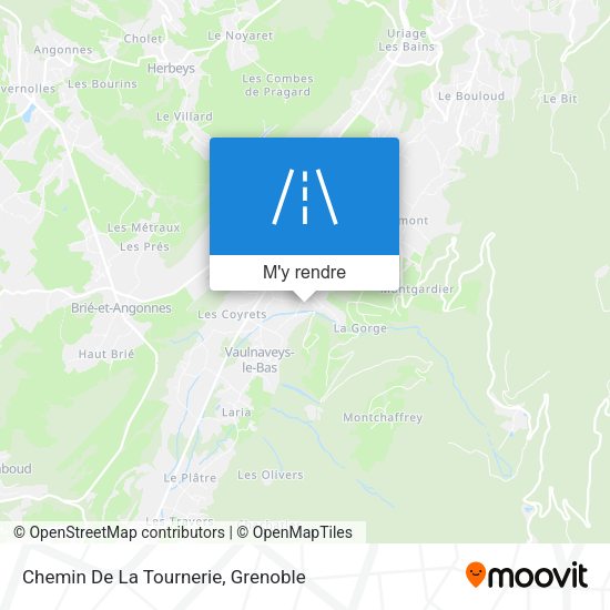 Chemin De La Tournerie plan